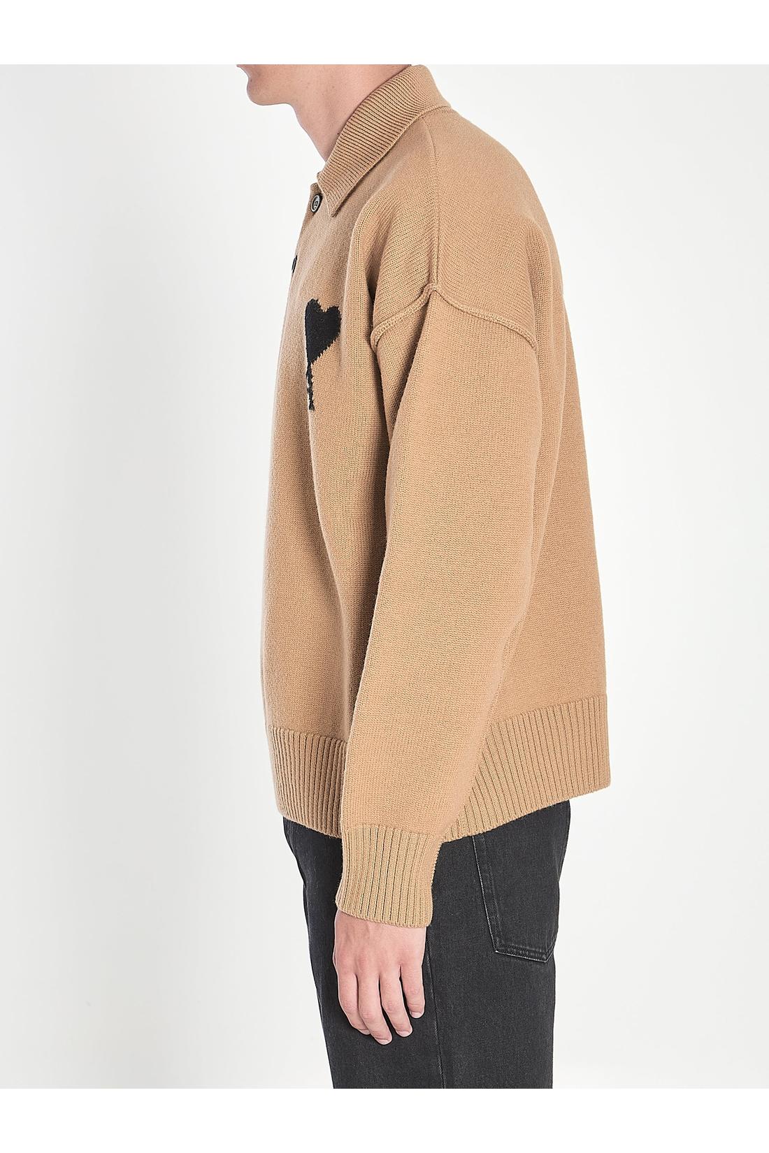 Ami Paris-OUTLET-SALE-Ami de Coeur polo-ARCHIVIST