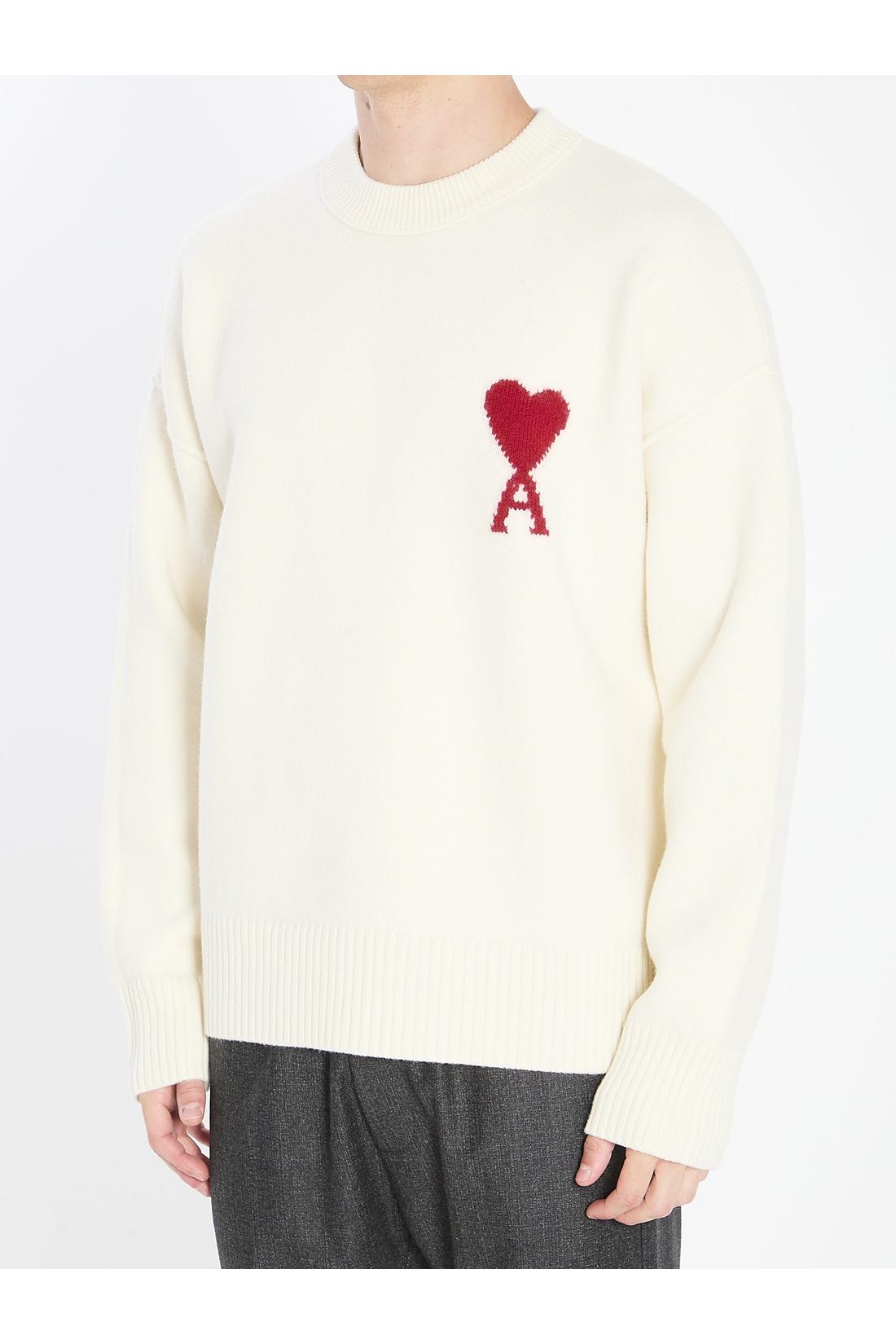 Ami Paris-OUTLET-SALE-Ami de Coeur sweater-ARCHIVIST