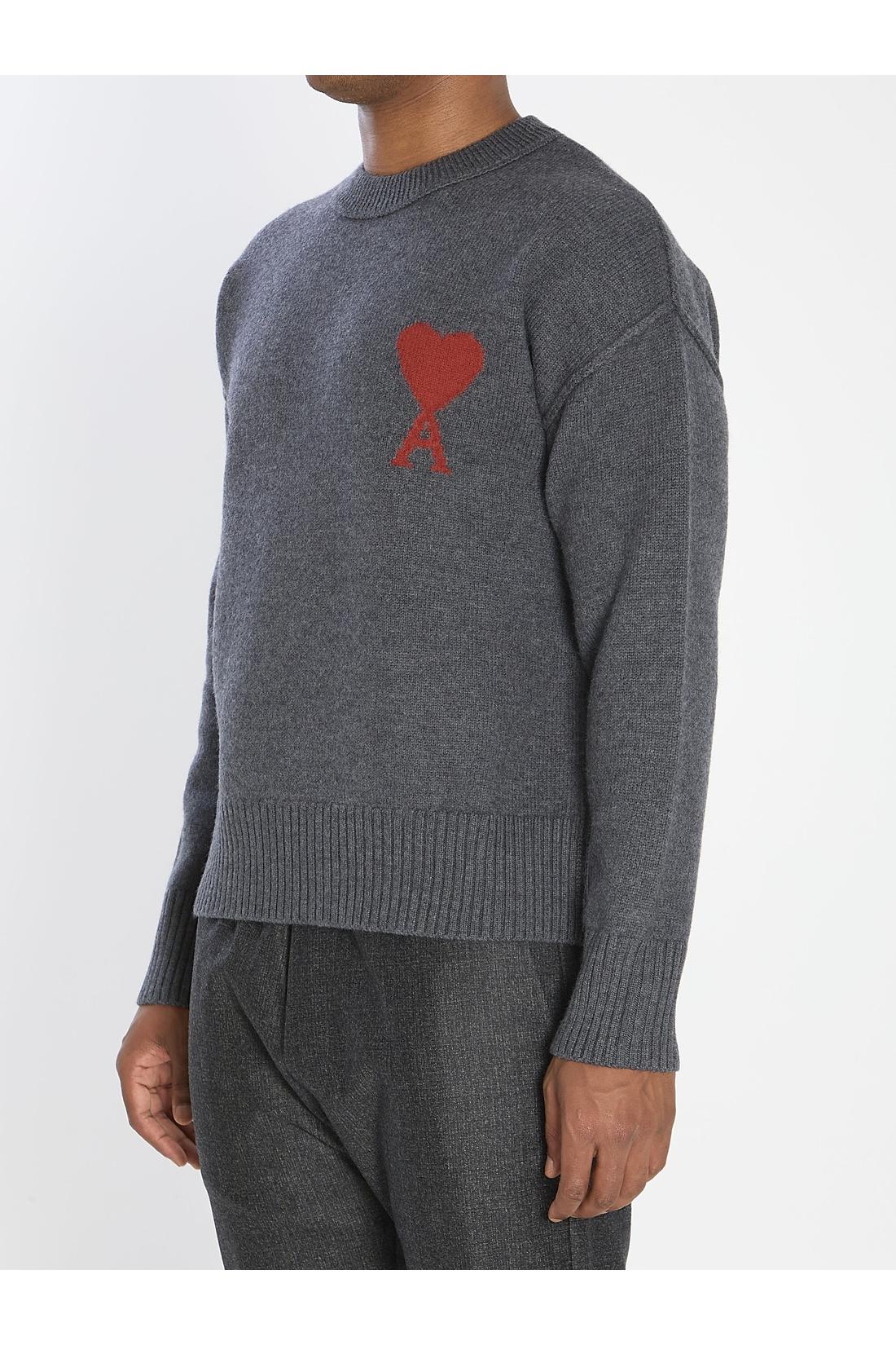 Ami Paris-OUTLET-SALE-Ami de Coeur sweater-ARCHIVIST