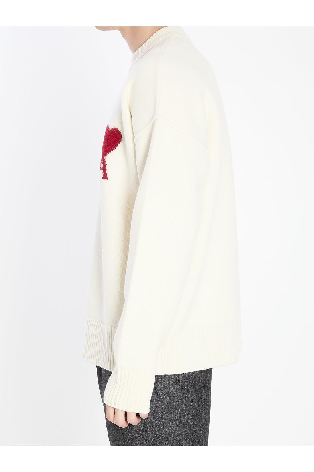 Ami Paris-OUTLET-SALE-Ami de Coeur sweater-ARCHIVIST