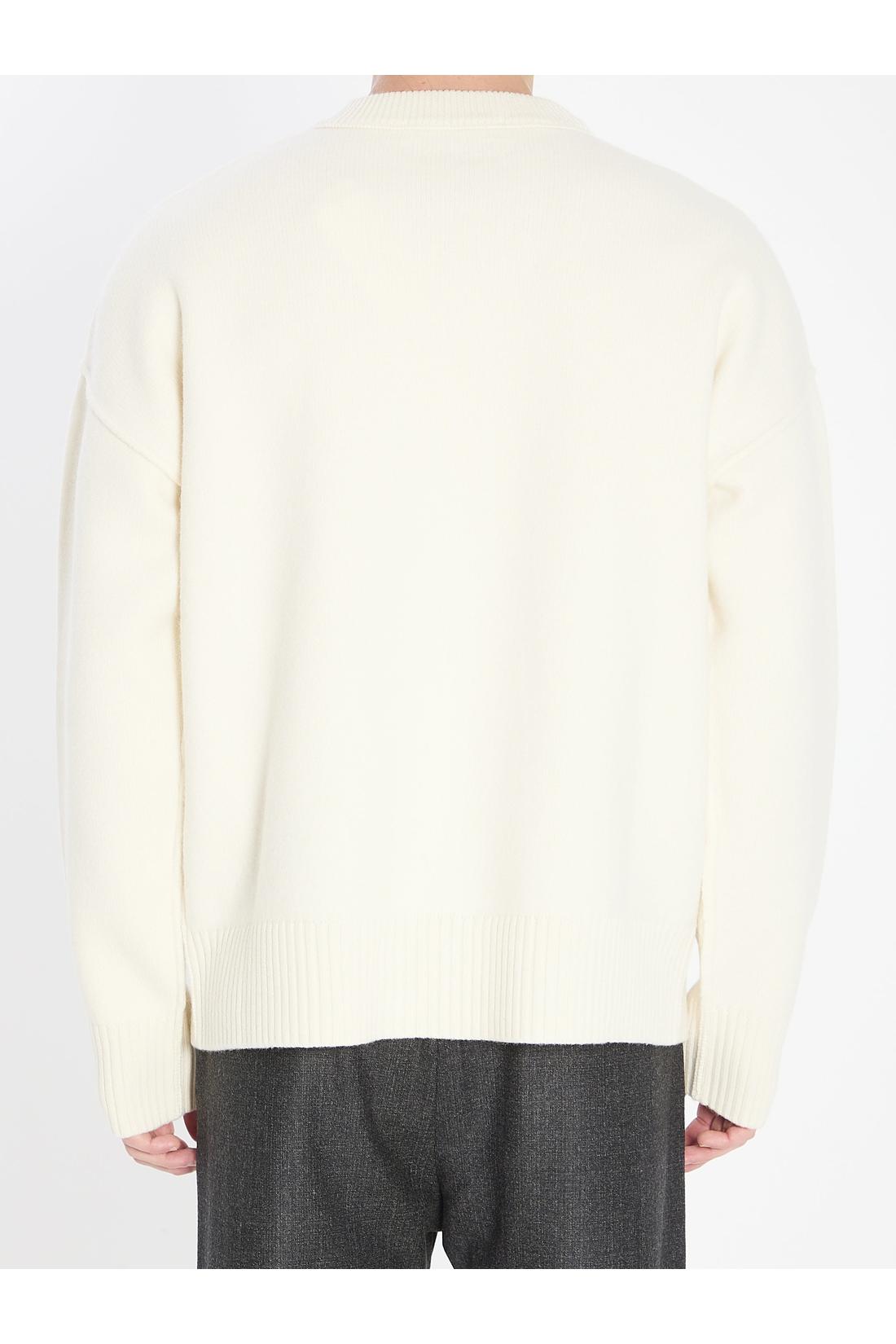 Ami Paris-OUTLET-SALE-Ami de Coeur sweater-ARCHIVIST