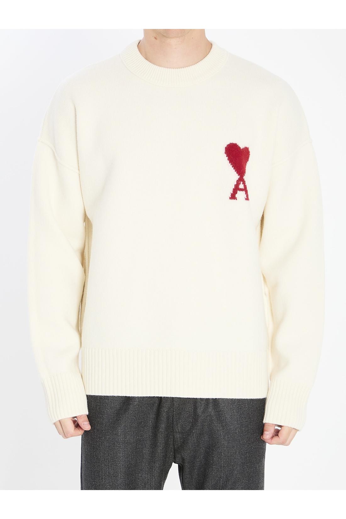 Ami Paris-OUTLET-SALE-Ami de Coeur sweater-ARCHIVIST