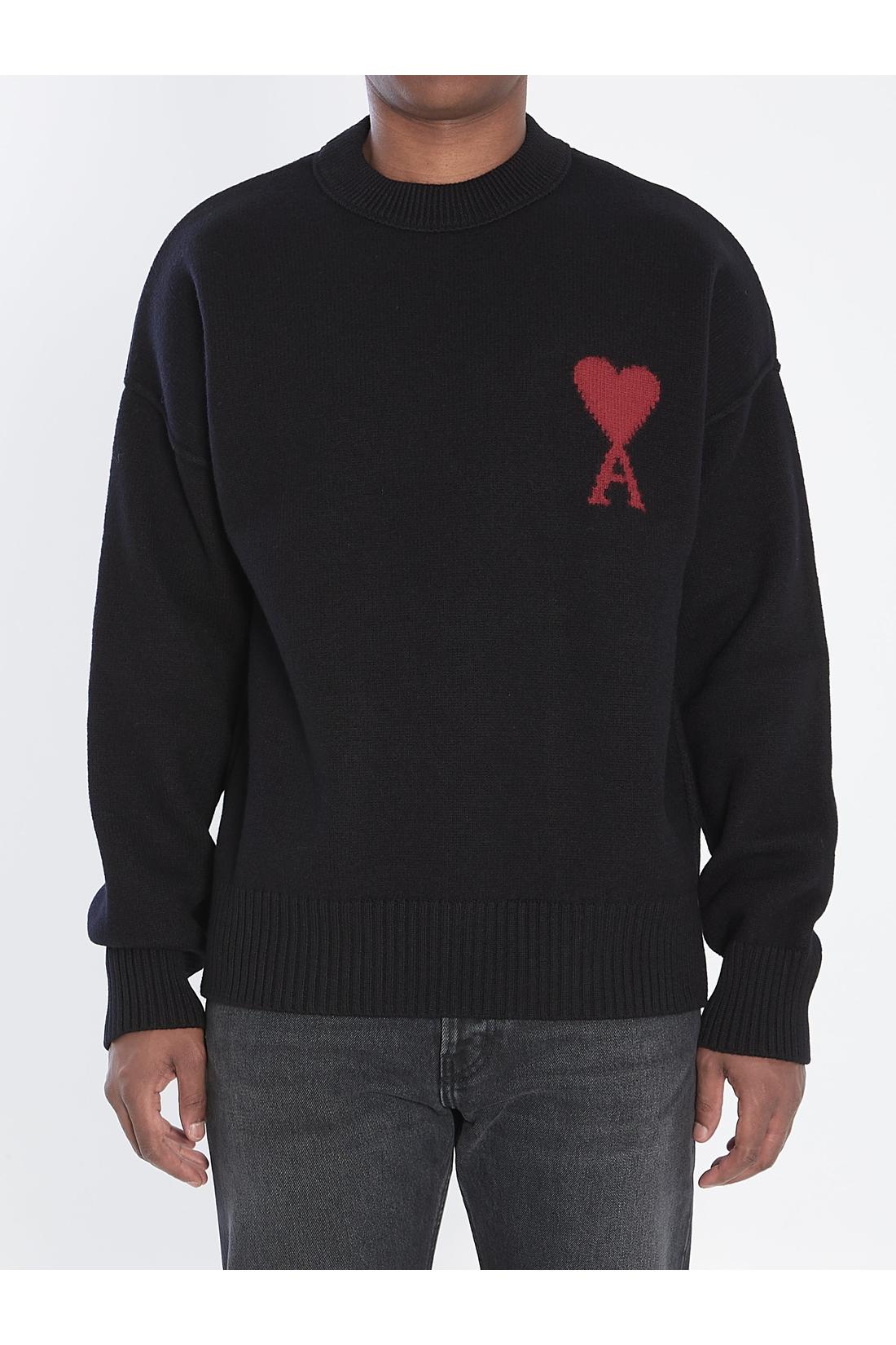 Ami Paris-OUTLET-SALE-Ami de Coeur sweater-ARCHIVIST