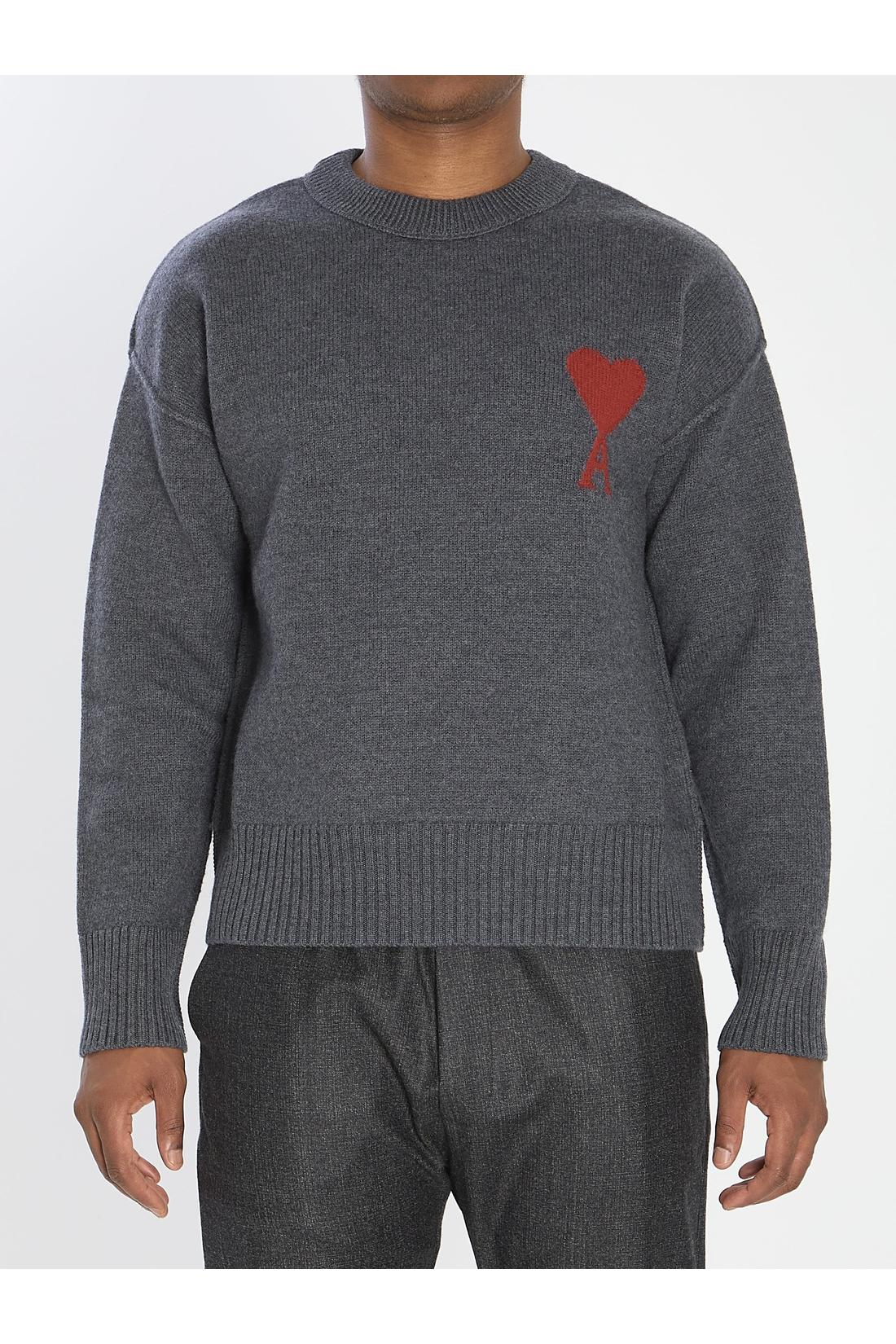 Ami Paris-OUTLET-SALE-Ami de Coeur sweater-ARCHIVIST