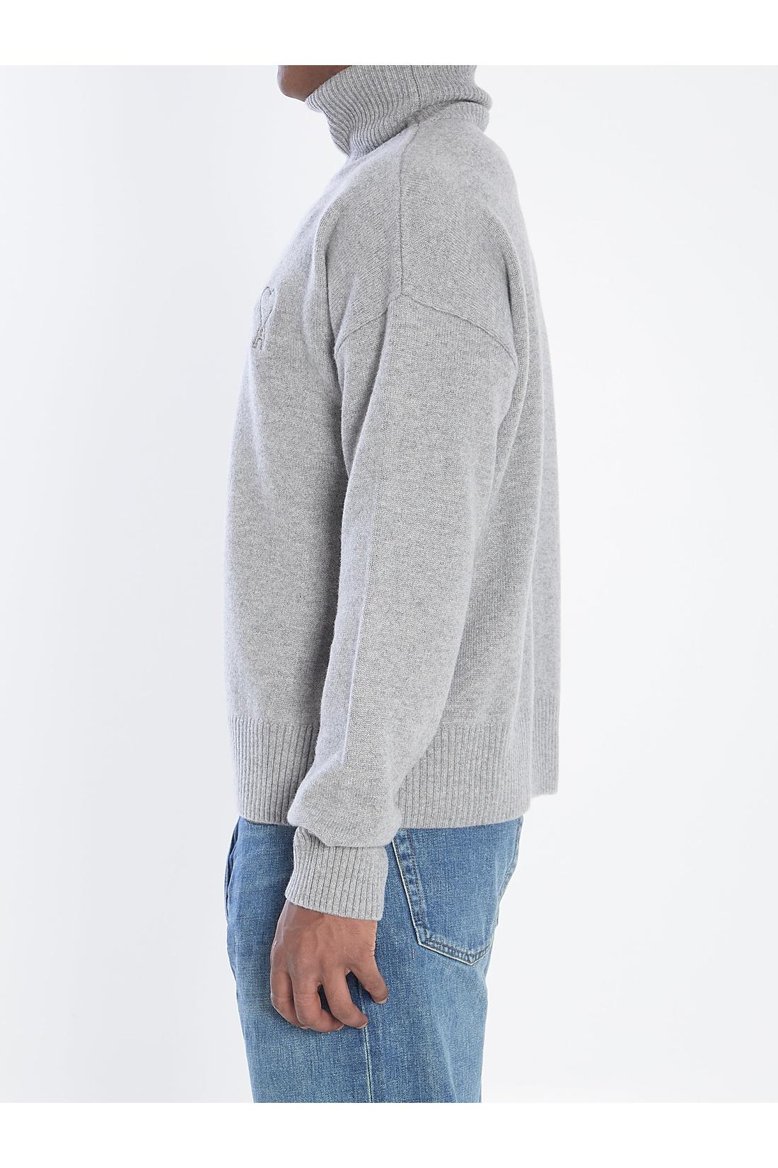 Ami Paris-OUTLET-SALE-Ami de Coeur turtleneck-ARCHIVIST