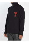 Ami Paris-OUTLET-SALE-Ami de Coeur turtleneck sweater-ARCHIVIST
