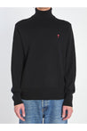 Ami Paris-OUTLET-SALE-Ami de Coeur turtleneck sweater-ARCHIVIST