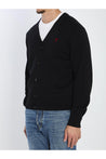 Ami Paris-OUTLET-SALE-Ami de Coeur wool cardigan-ARCHIVIST