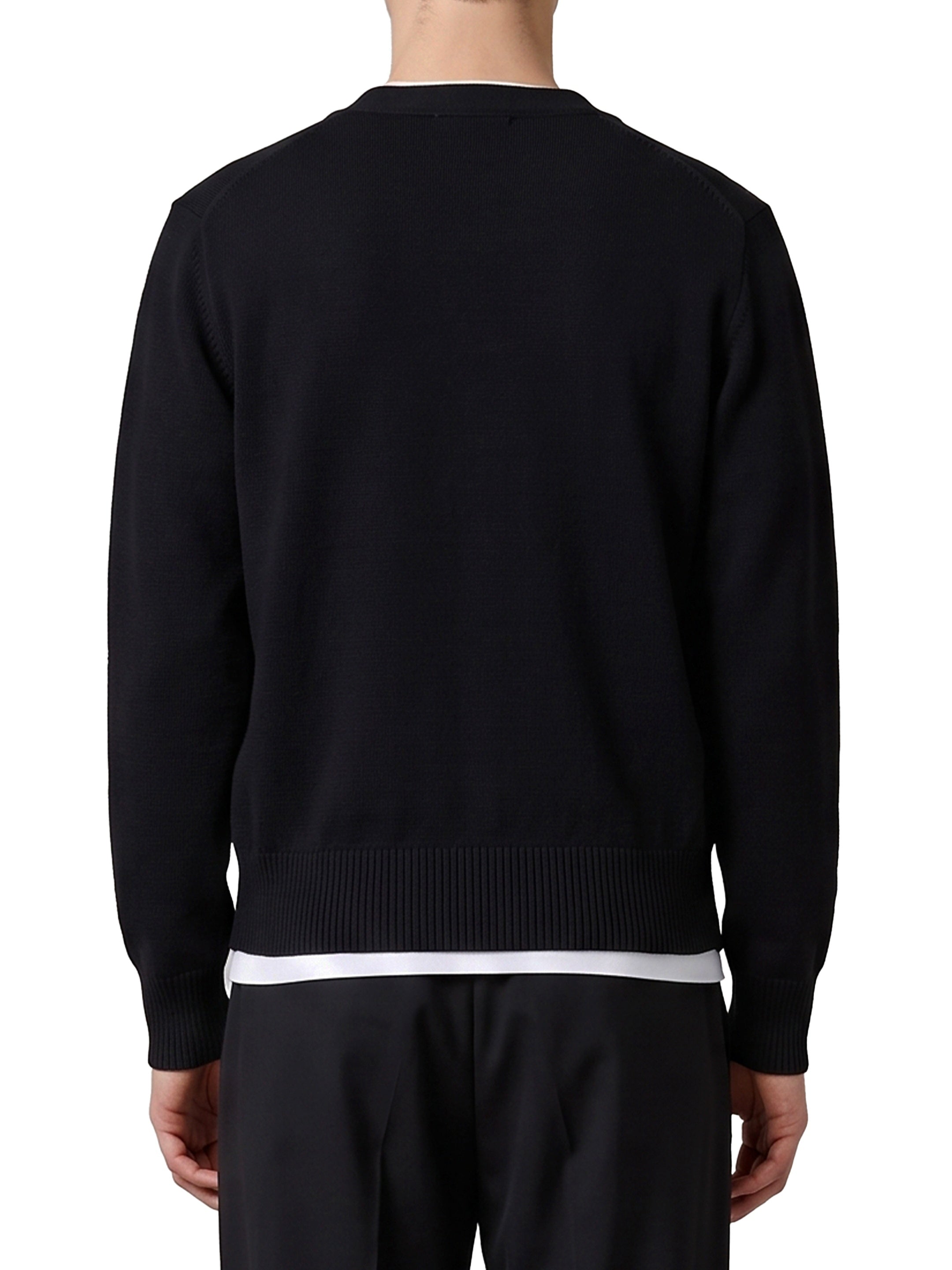 Ami paris-OUTLET-SALE-Ami de Coeur wool cardigan-ARCHIVIST