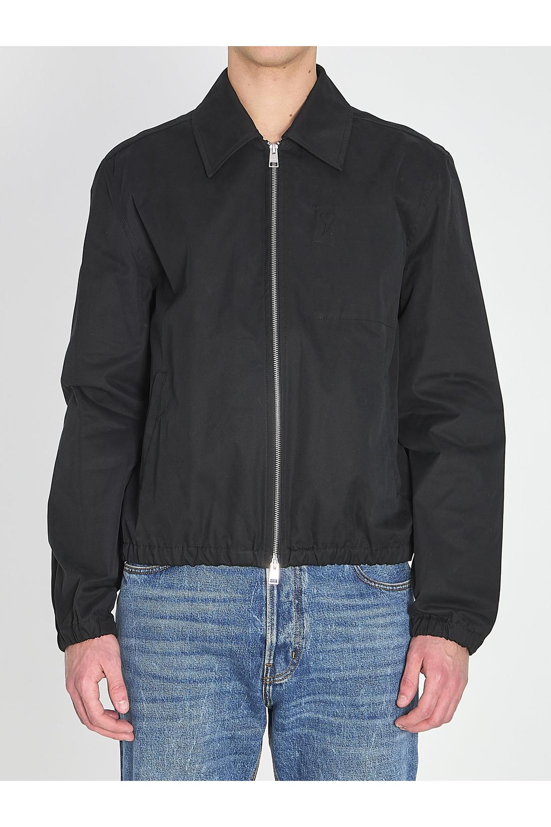 Ami Paris-OUTLET-SALE-Ami de Coeur zip jacket-ARCHIVIST