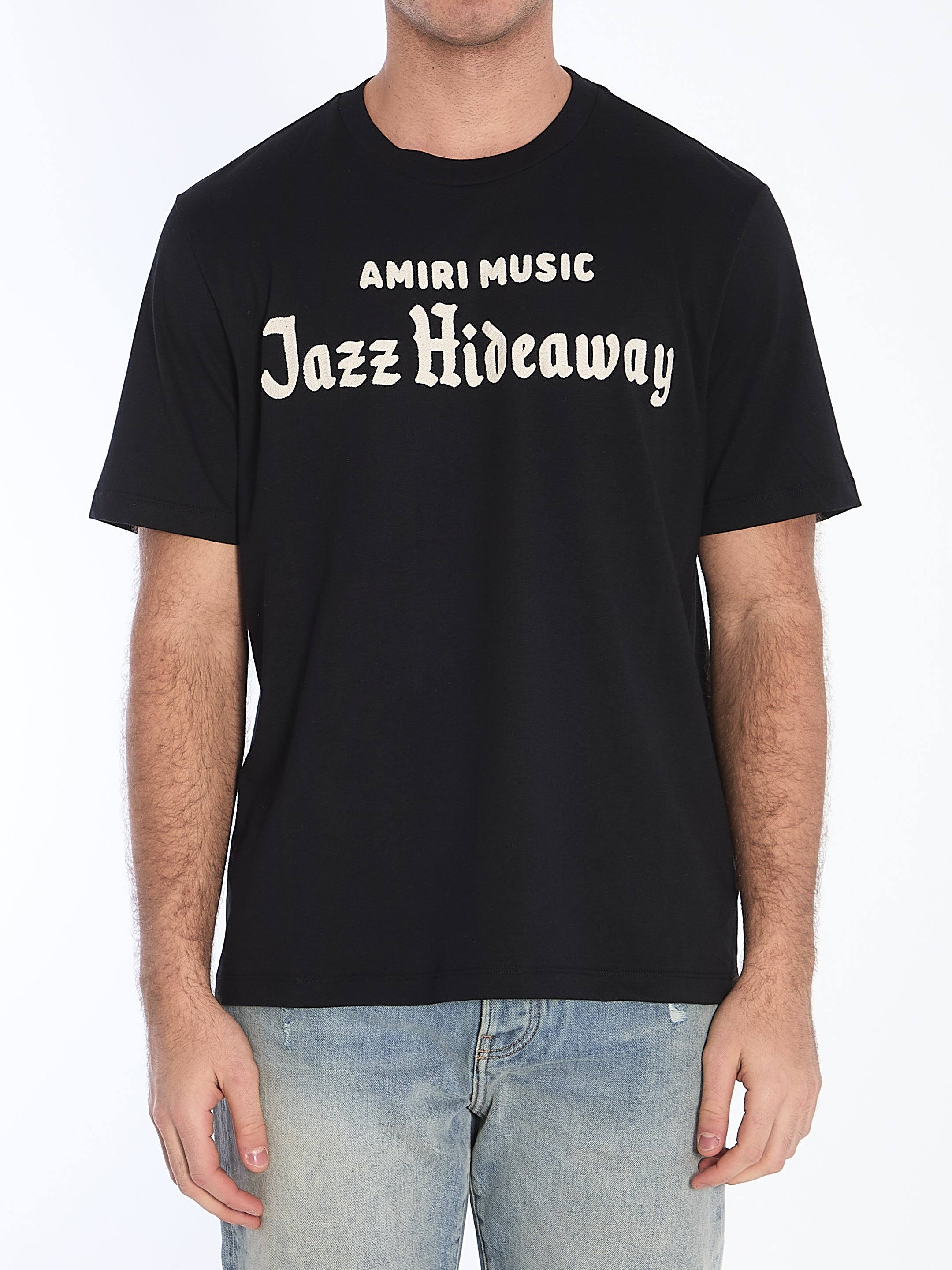 Amiri-OUTLET-SALE-Amiri Jazz Hide t-shirt-ARCHIVIST