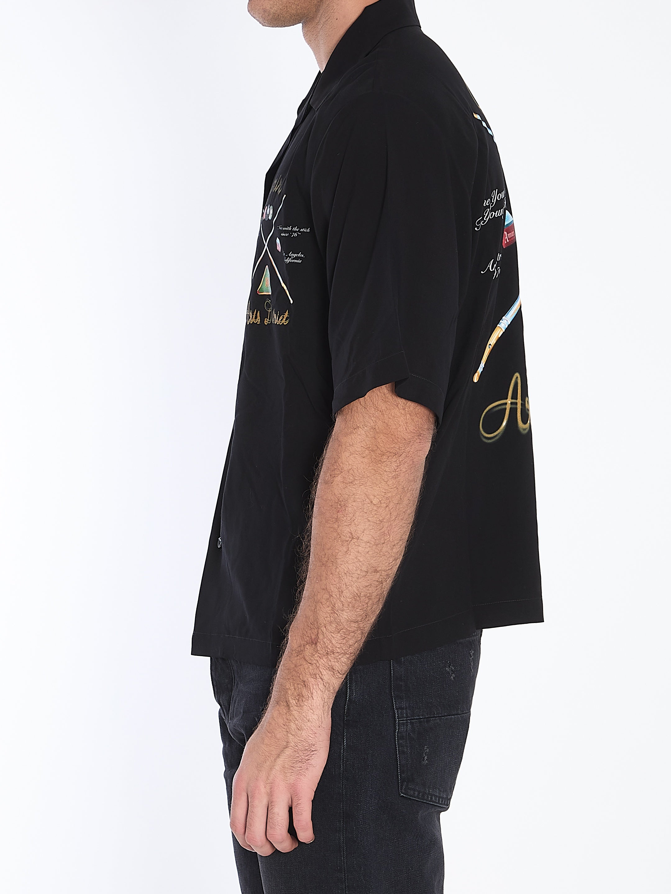 Amiri-OUTLET-SALE-Amiri Pool Cue Bowling shirt-ARCHIVIST