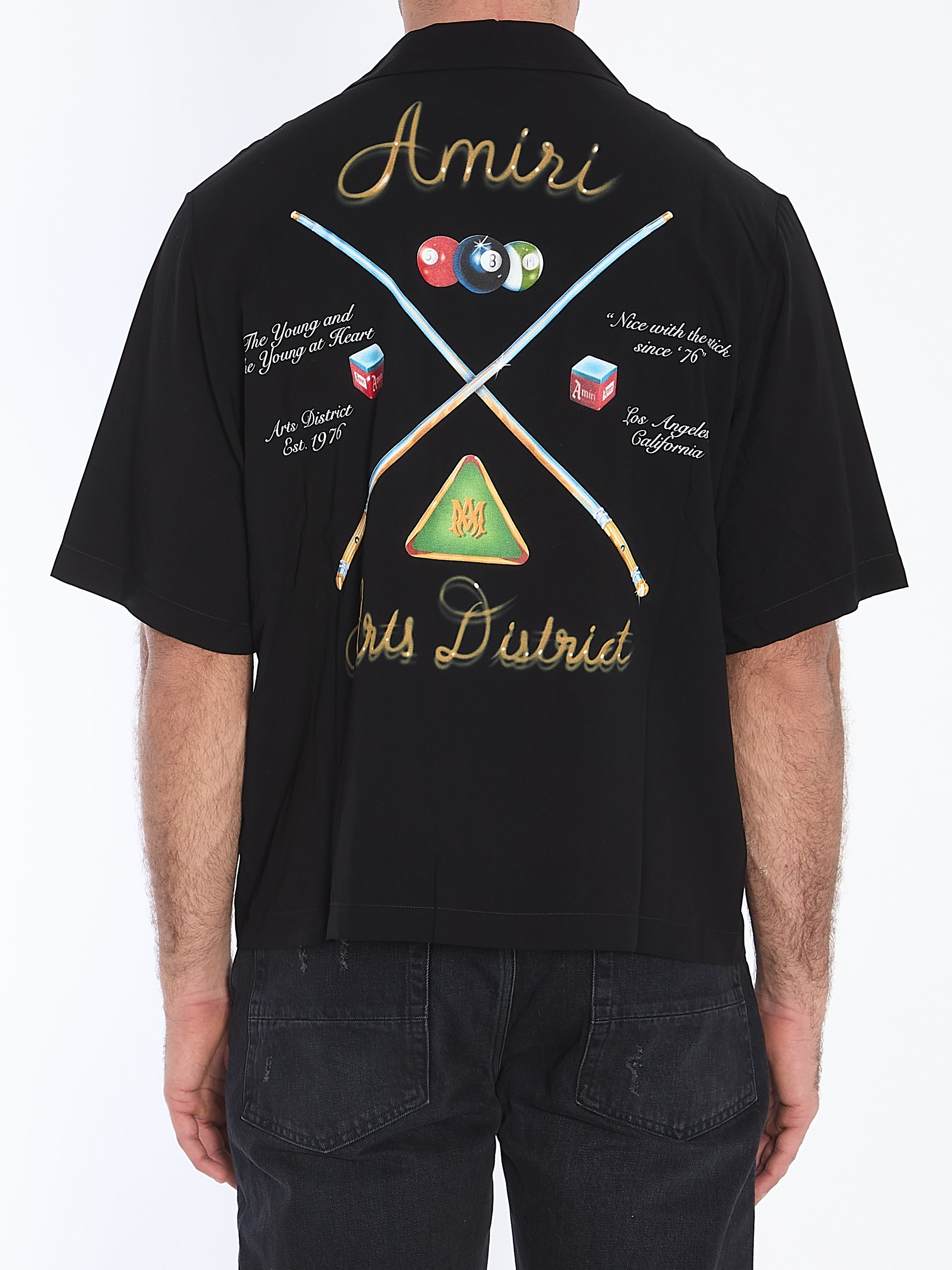 Amiri-OUTLET-SALE-Amiri Pool Cue Bowling shirt-ARCHIVIST