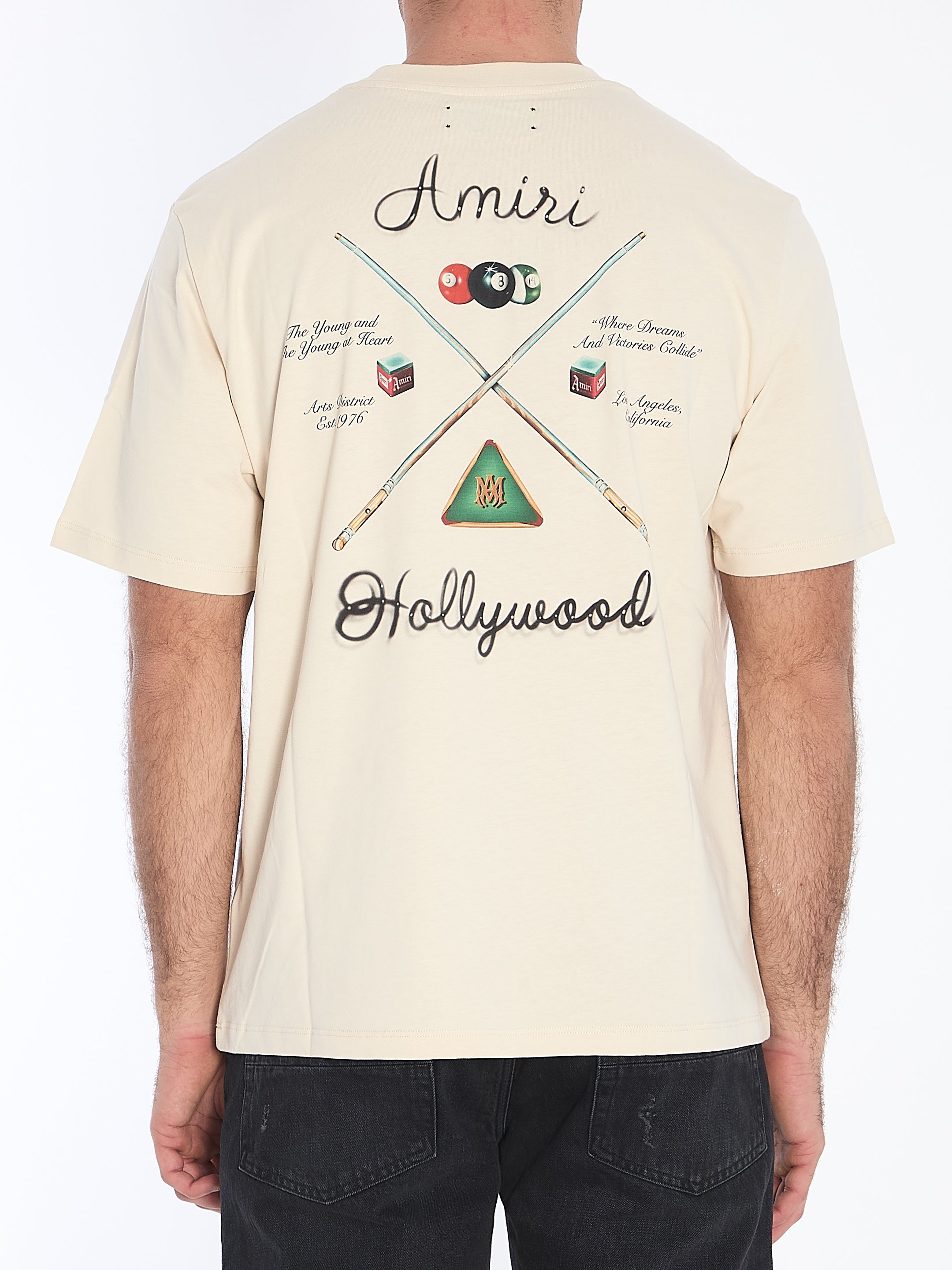 Amiri-OUTLET-SALE-Amiri Pool Cue t-shirt-ARCHIVIST