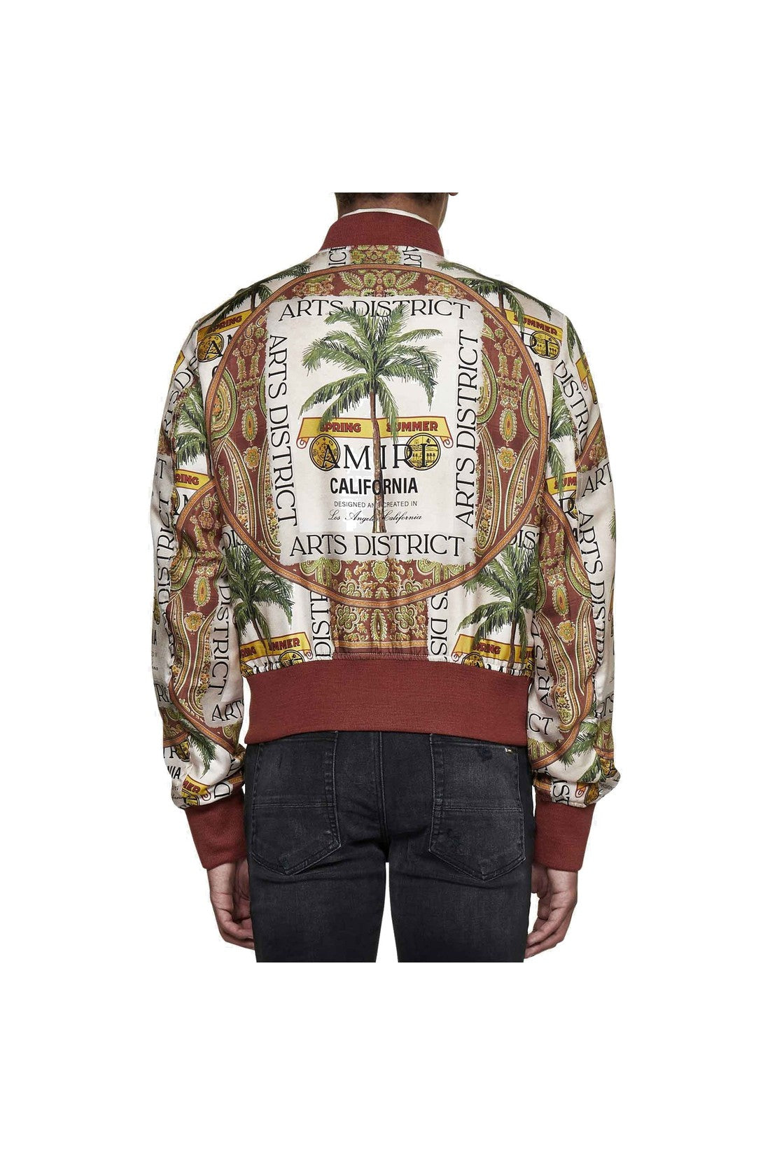 AMIRI-OUTLET-SALE-Amiri Printed Silk Jacket-ARCHIVIST