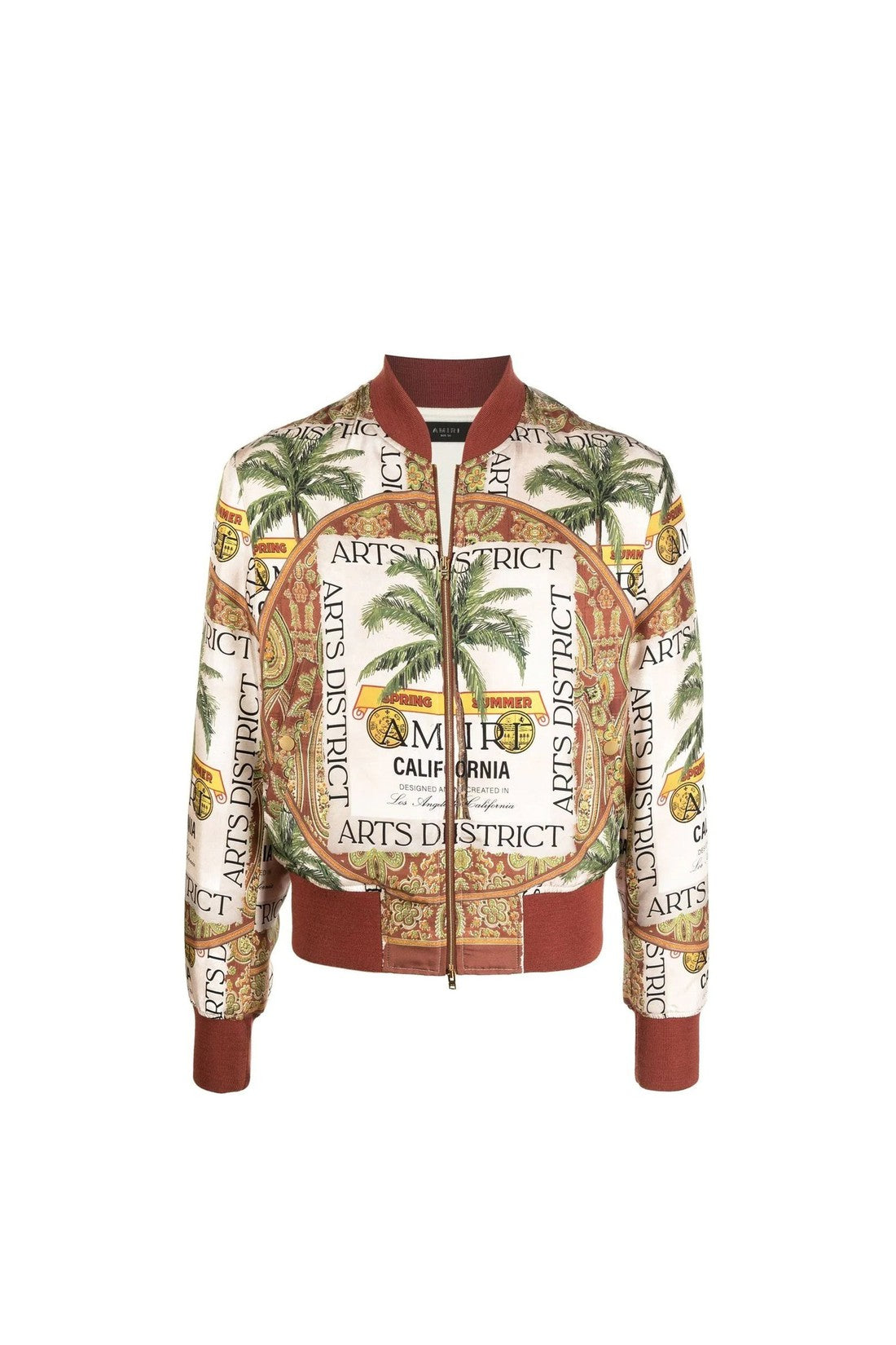 AMIRI-OUTLET-SALE-Amiri Printed Silk Jacket-ARCHIVIST