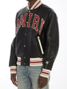 AMIRI-OUTLET-SALE-Amiri leather bomber jacket-ARCHIVIST