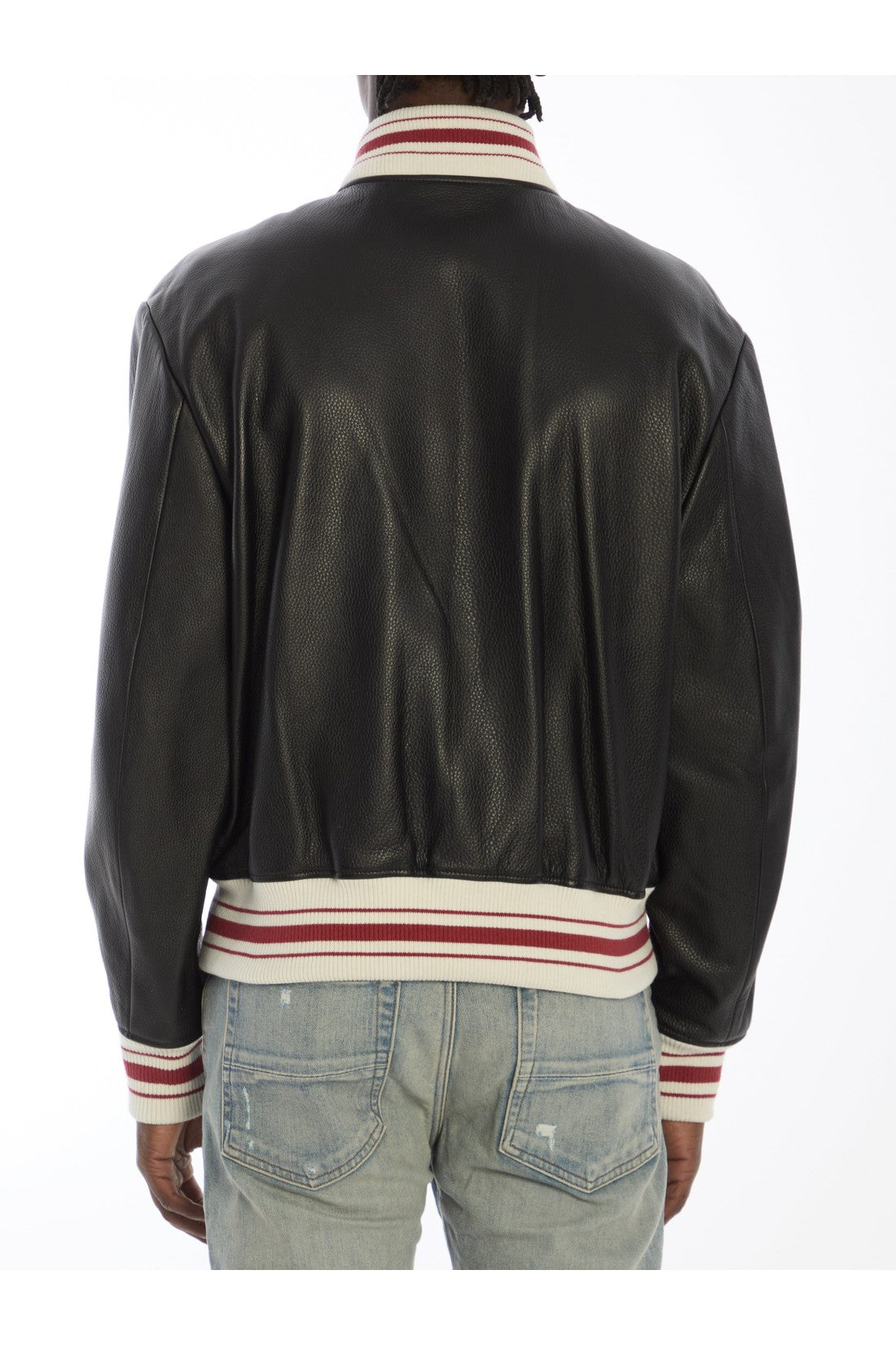 AMIRI-OUTLET-SALE-Amiri leather bomber jacket-ARCHIVIST