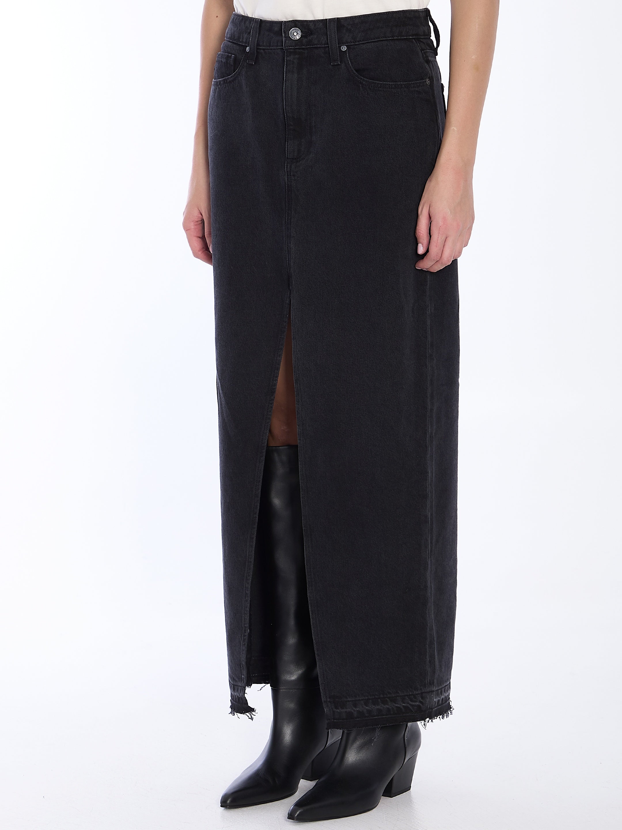 PAIGE-OUTLET-SALE-Angela maxi skirt-ARCHIVIST