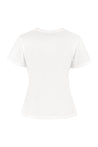 Golden Goose-OUTLET-SALE-Ania crew-neck cotton T-shirt-ARCHIVIST