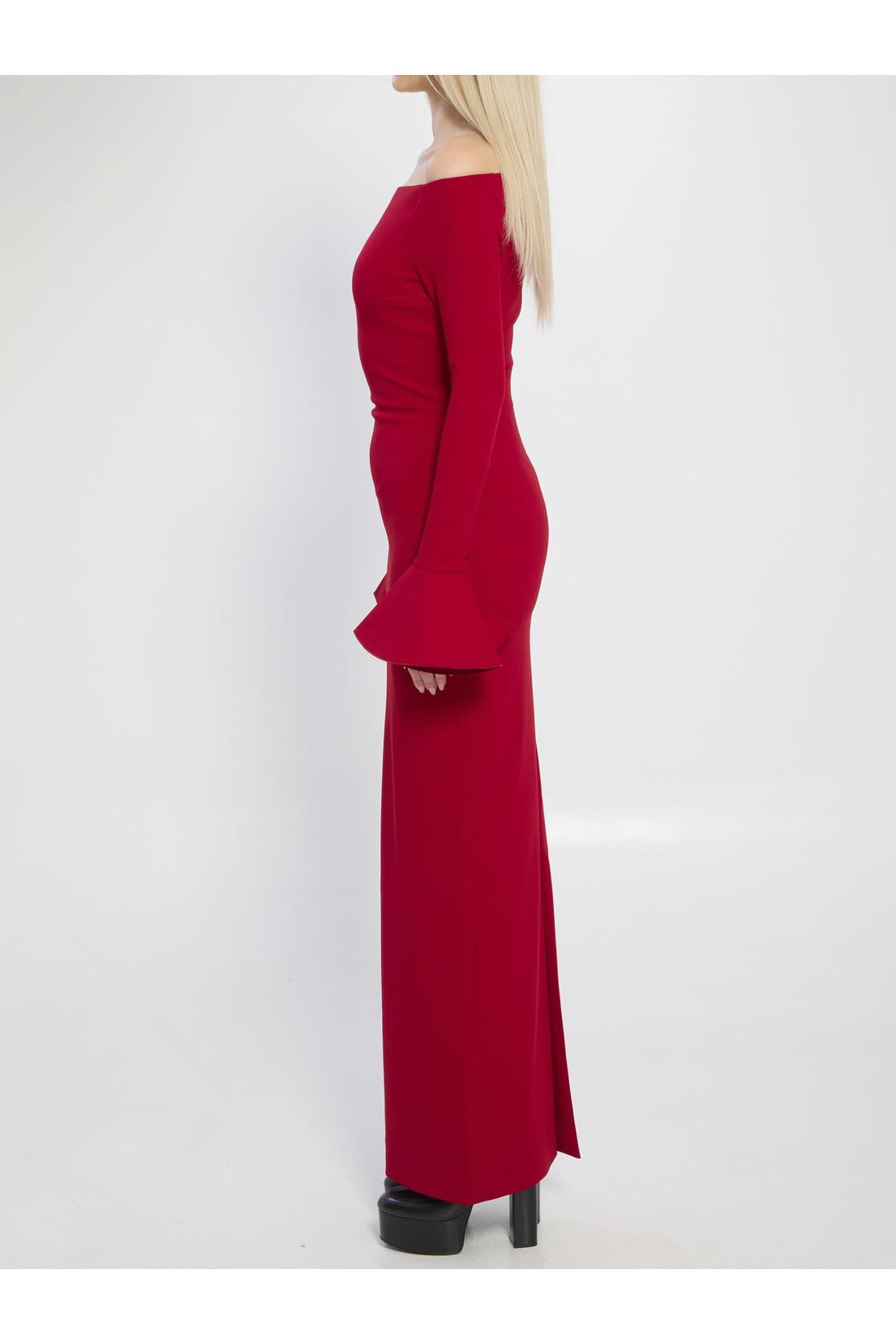 Solace London-OUTLET-SALE-Anica maxi dress-ARCHIVIST