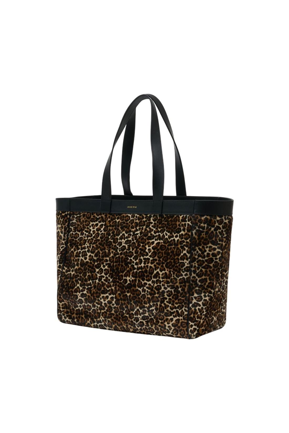 Cabas Medium Rio Tote - ANINE BING - Leder - Schwarz-Taschen-Anine Bing-ARCHIVIST