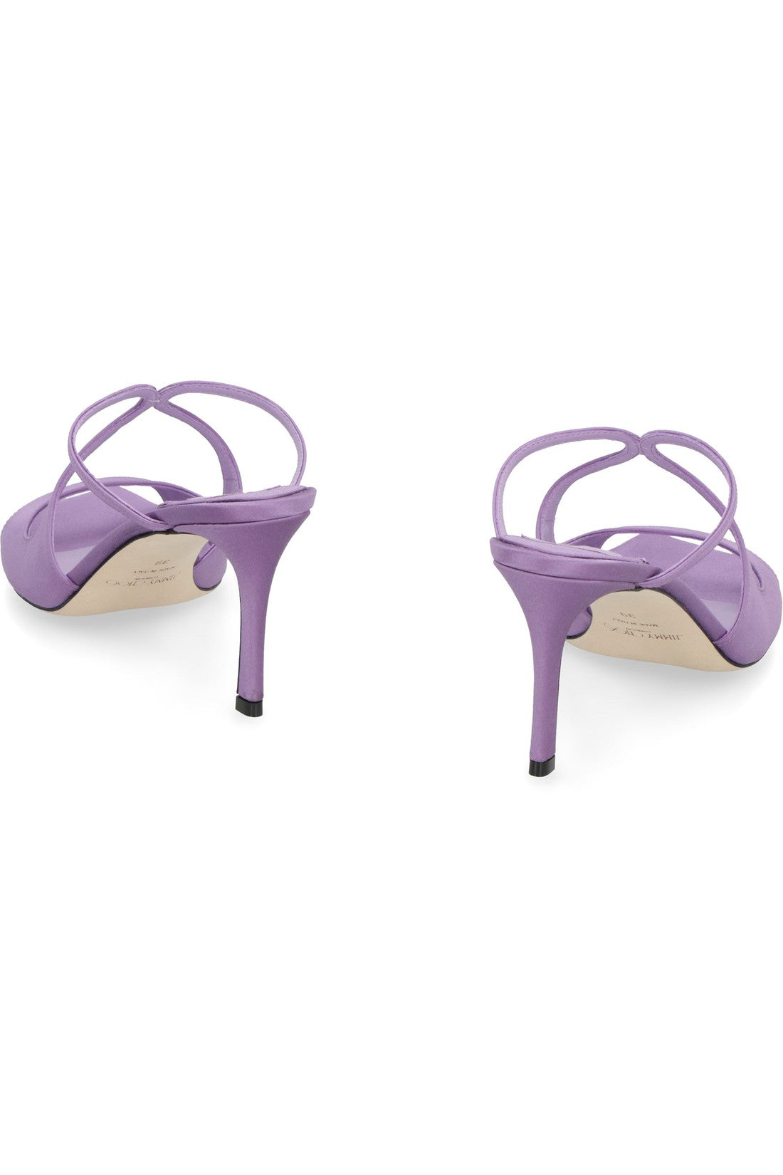 Jimmy Choo-OUTLET-SALE-Anise satin mules-ARCHIVIST