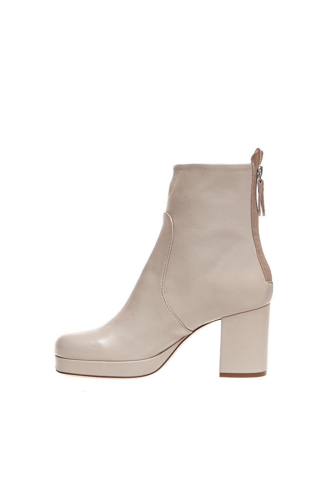 AGL-OUTLET-SALE-Ankle Boots BEIGE-ARCHIVIST