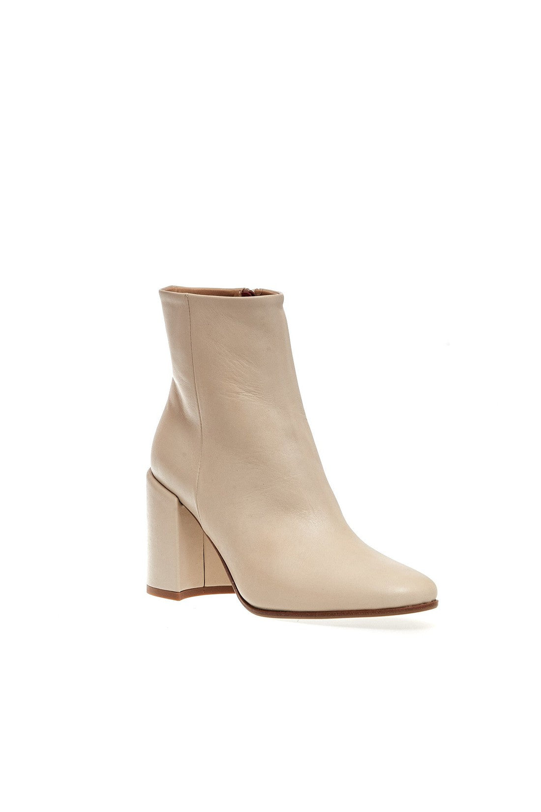 HALMANERA-OUTLET-SALE-Ankle Boots BEIGE-ARCHIVIST