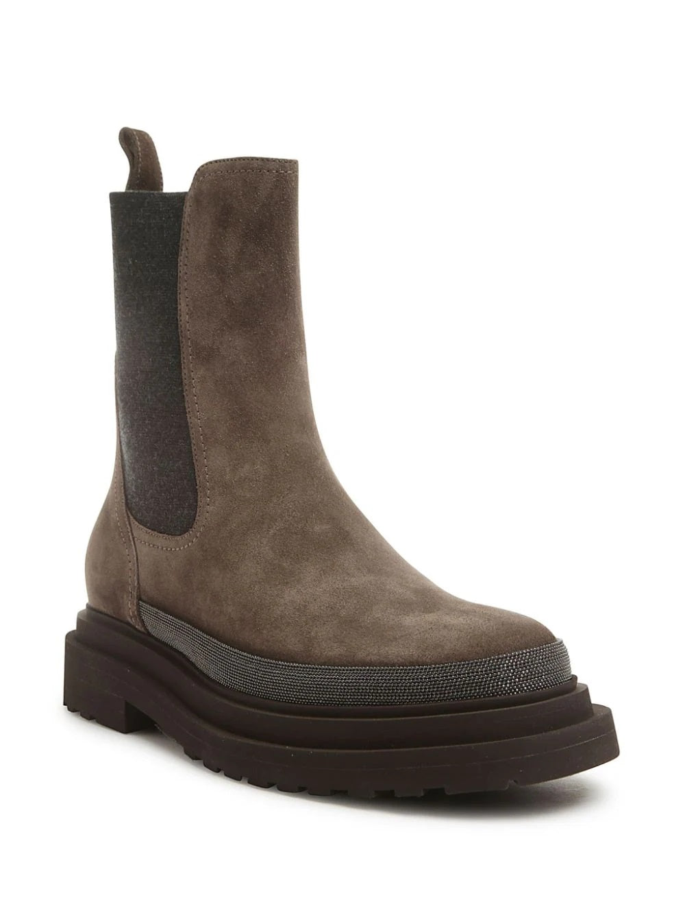 Brunello Cucinelli-OUTLET-SALE-Ankle Boots BRAUN-ARCHIVIST