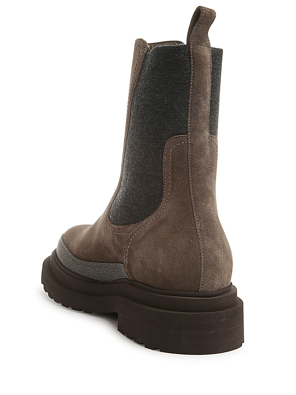 Brunello Cucinelli-OUTLET-SALE-Ankle Boots BRAUN-ARCHIVIST