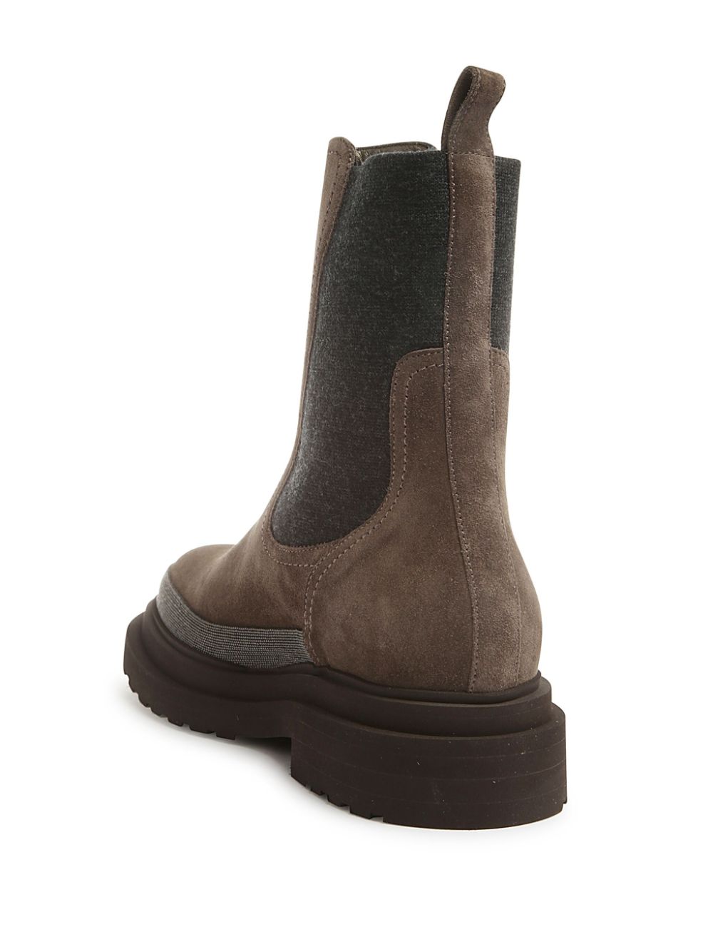 Brunello Cucinelli-OUTLET-SALE-Ankle Boots BRAUN-ARCHIVIST