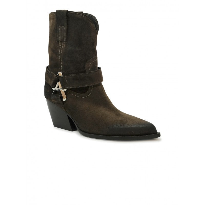 Elena Iachi-OUTLET-SALE-Ankle Boots BRAUN-ARCHIVIST