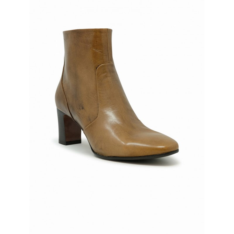 Mara Bini-OUTLET-SALE-Ankle Boots BRAUN-ARCHIVIST