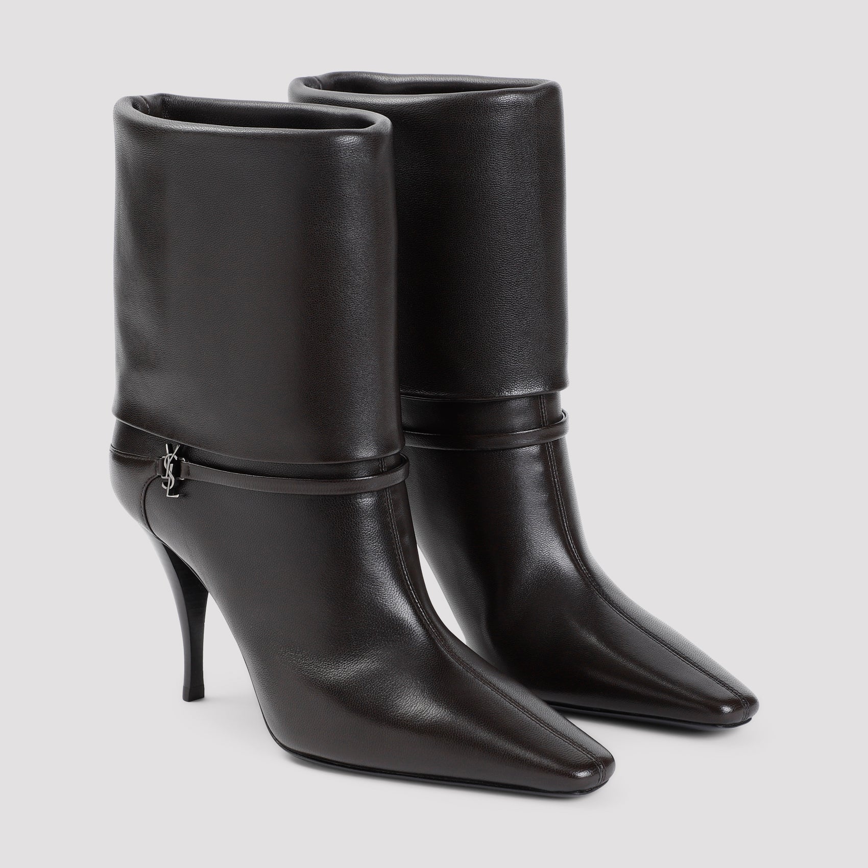 SAINT LAURENT-OUTLET-SALE-Ankle Boots BRAUN-ARCHIVIST