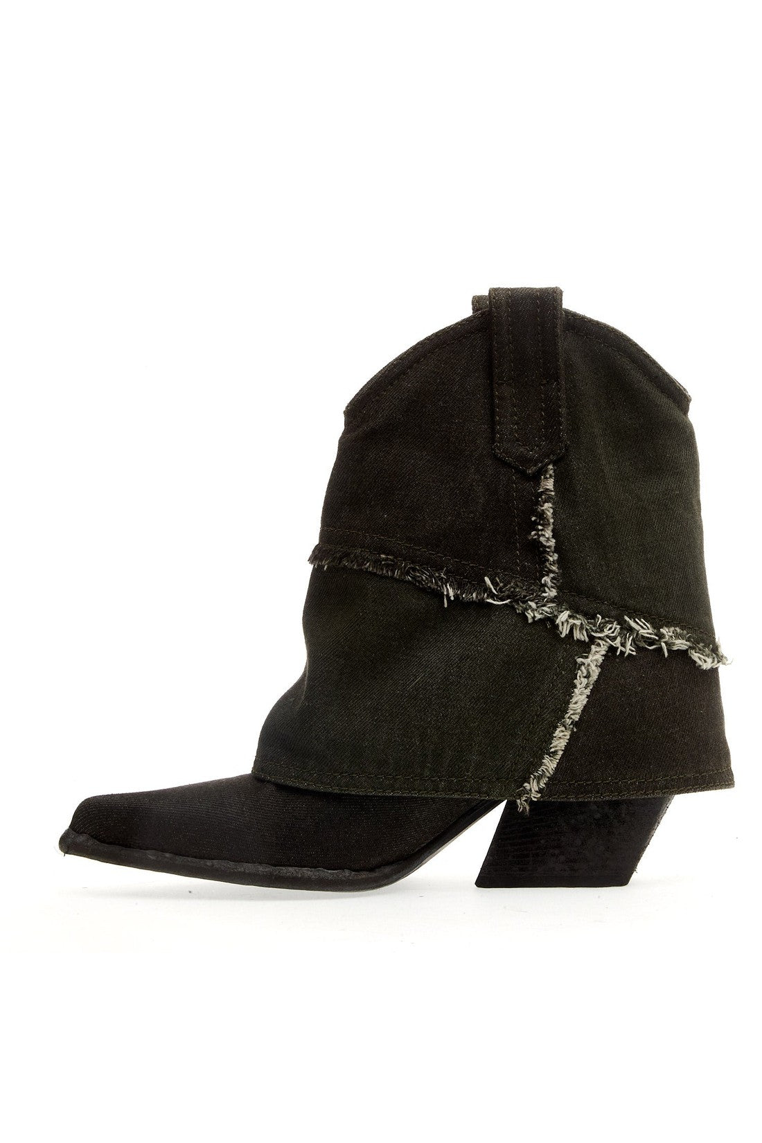 Elena Iachi-OUTLET-SALE-Ankle Boots GRAU-ARCHIVIST