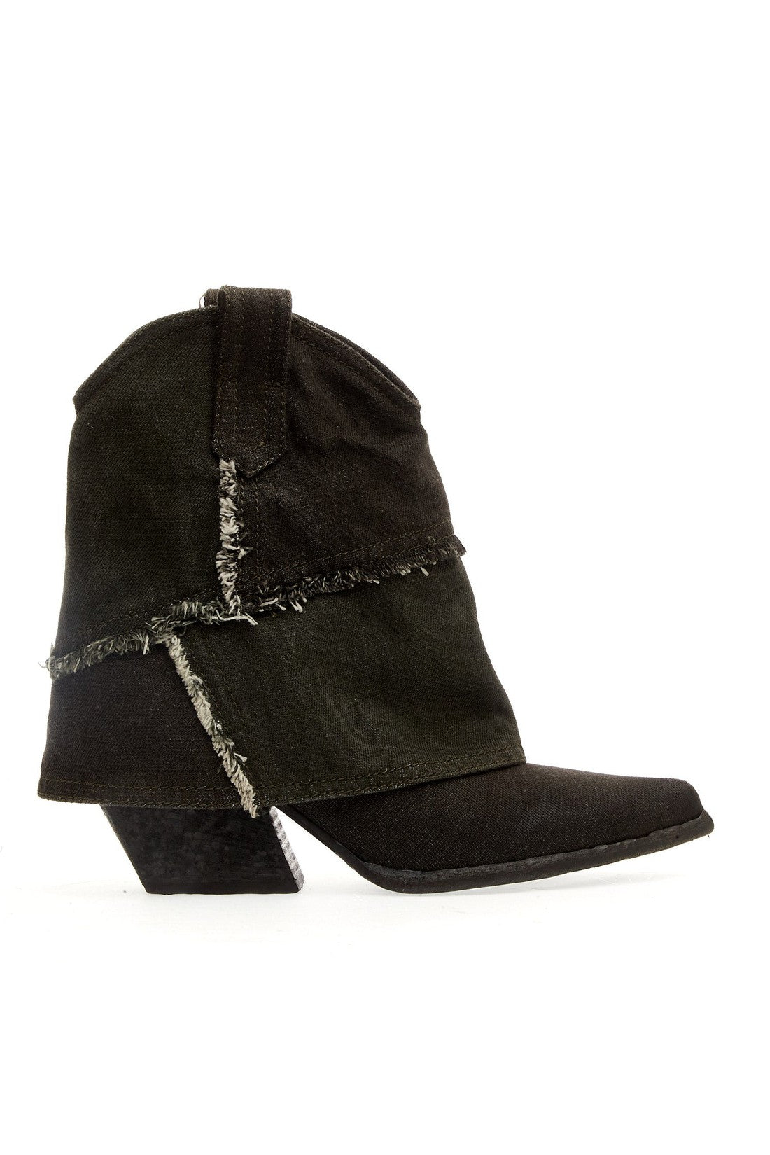 Elena Iachi-OUTLET-SALE-Ankle Boots GRAU-ARCHIVIST