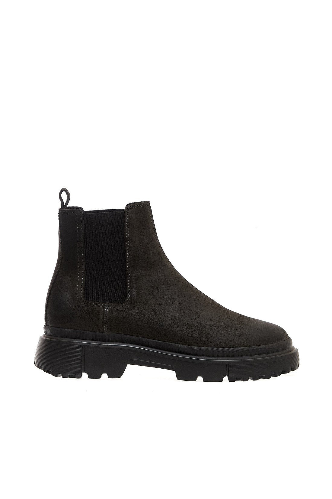 HOGAN-OUTLET-SALE-Ankle Boots GRAU-ARCHIVIST