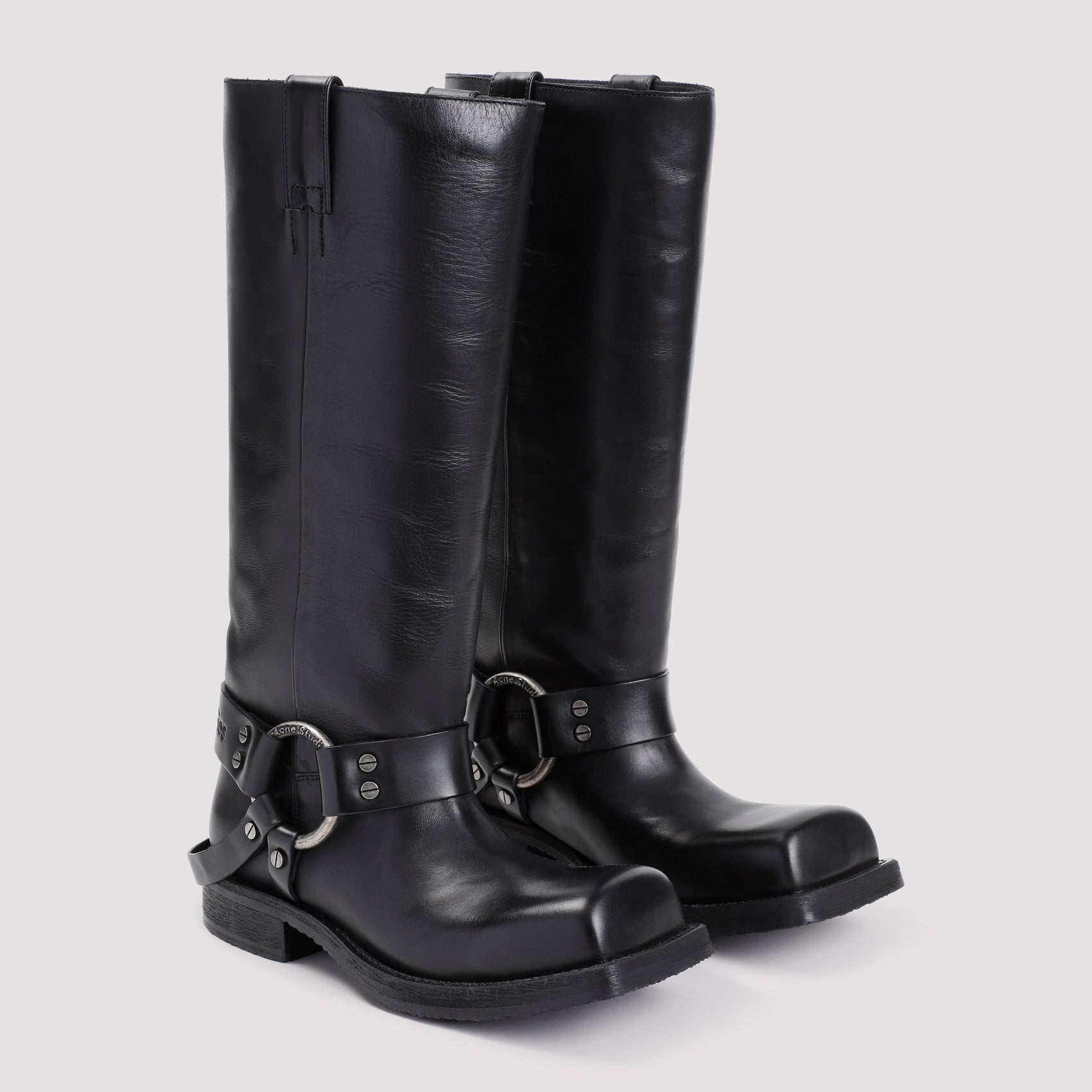 ACNE STUDIOS-OUTLET-SALE-Ankle Boots SCHWARZ-ARCHIVIST