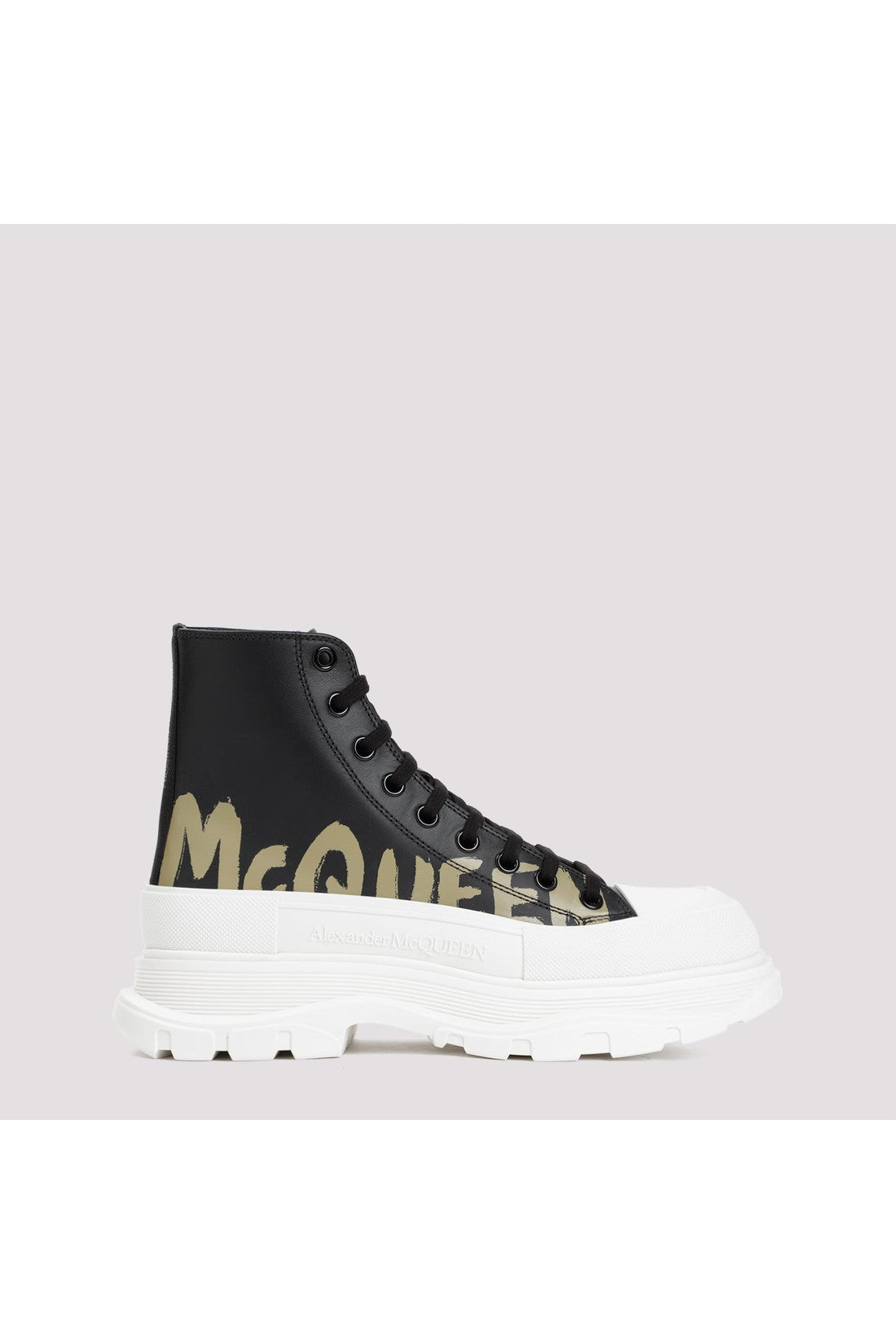 ALEXANDER MCQUEEN-OUTLET-SALE-Ankle Boots SCHWARZ-ARCHIVIST