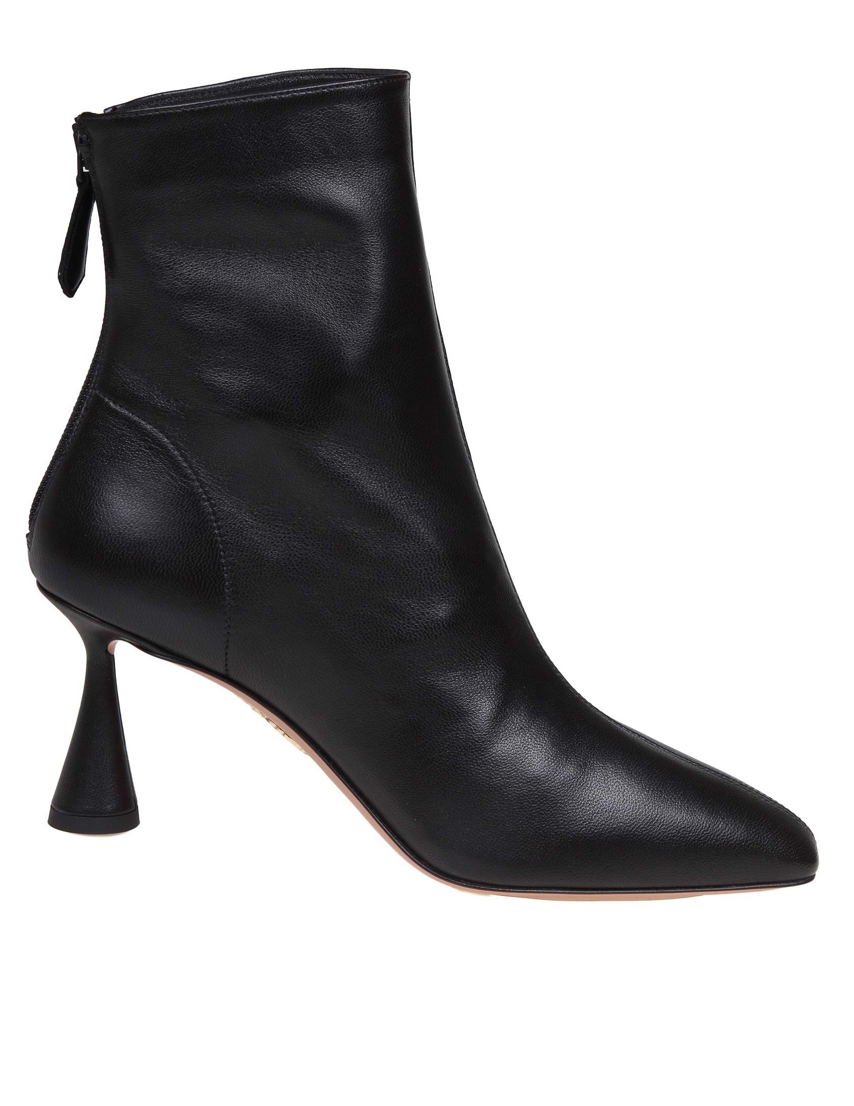 AQUAZZURA-OUTLET-SALE-Ankle Boots SCHWARZ-ARCHIVIST