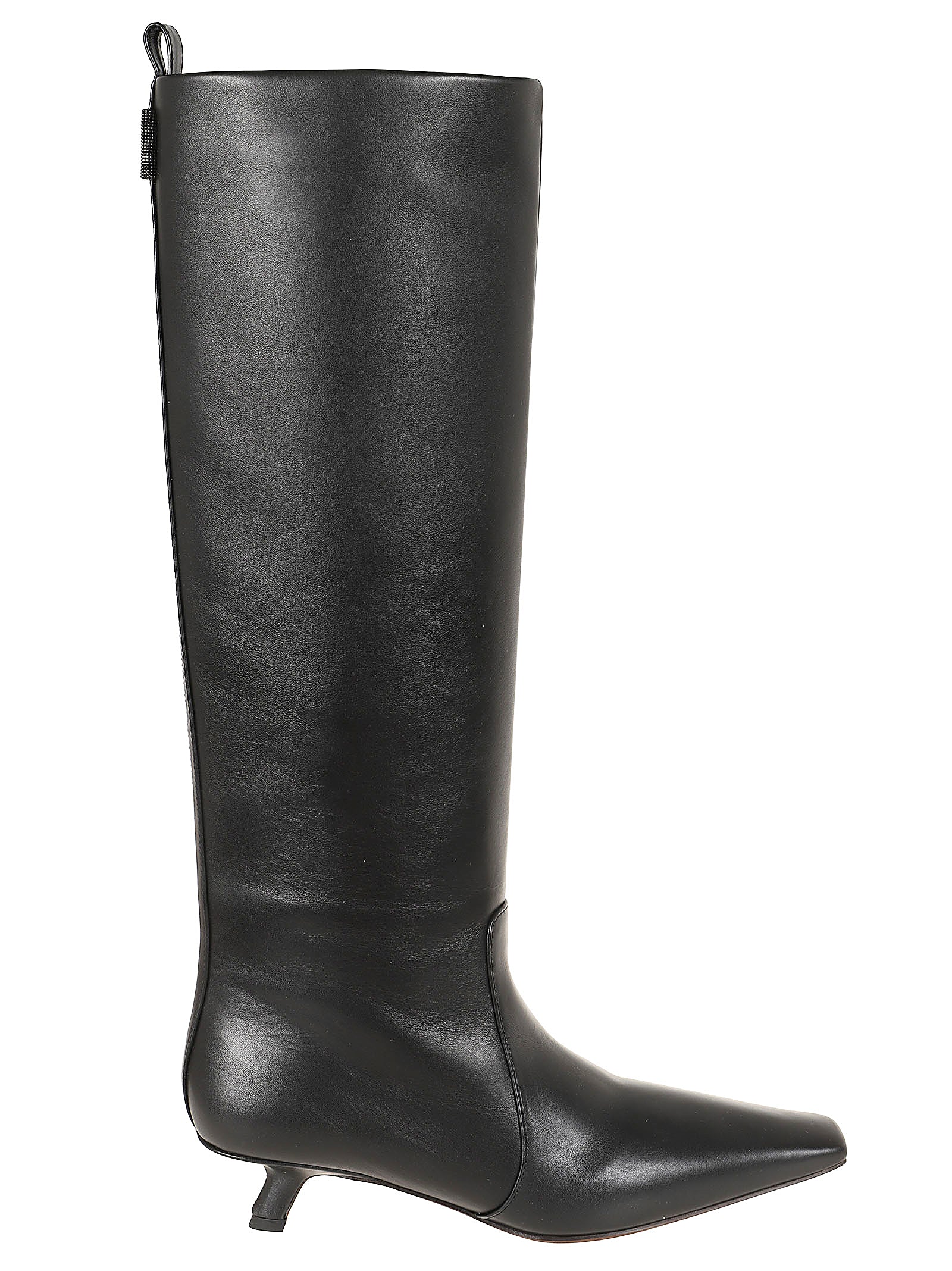 BRUNELLO CUCINELLI-OUTLET-SALE-Ankle Boots SCHWARZ-ARCHIVIST