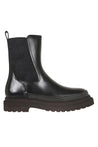 BRUNELLO CUCINELLI-OUTLET-SALE-Ankle Boots SCHWARZ-ARCHIVIST