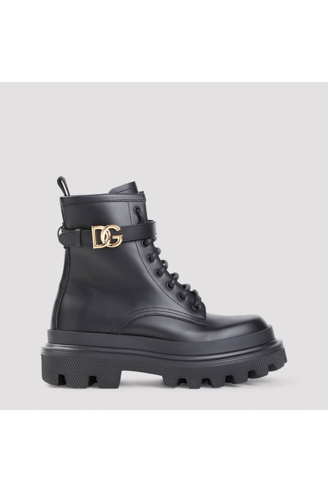 DOLCE & GABBANA-OUTLET-SALE-Ankle Boots SCHWARZ-ARCHIVIST