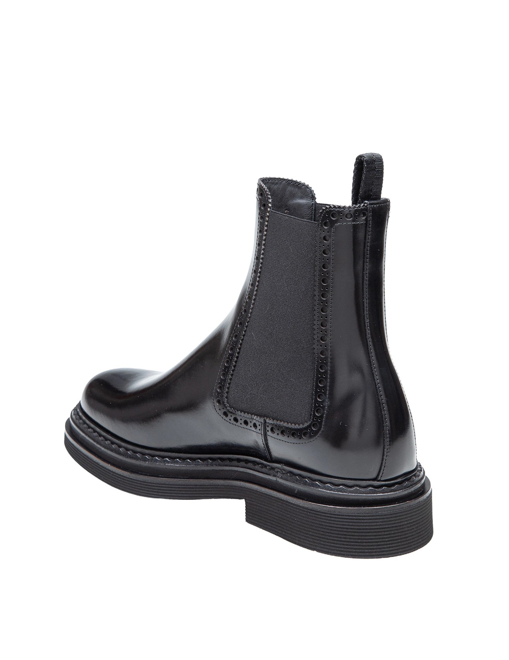 DOLCE & GABBANA-OUTLET-SALE-Ankle Boots SCHWARZ-ARCHIVIST