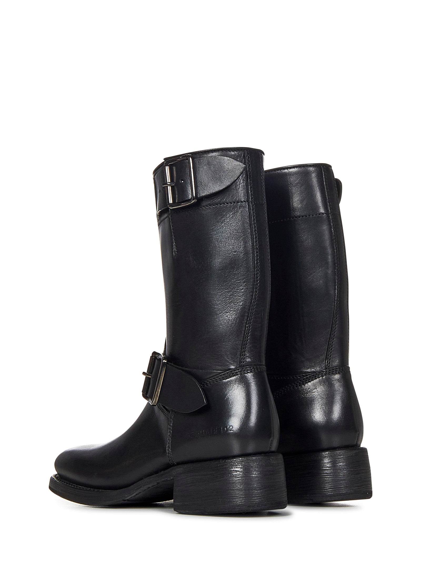 DSQUARED2-OUTLET-SALE-Ankle Boots SCHWARZ-ARCHIVIST