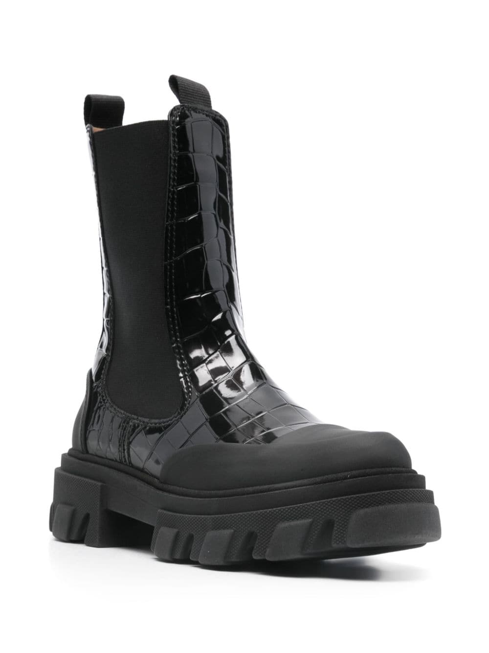 GANNI-OUTLET-SALE-Ankle Boots SCHWARZ-ARCHIVIST