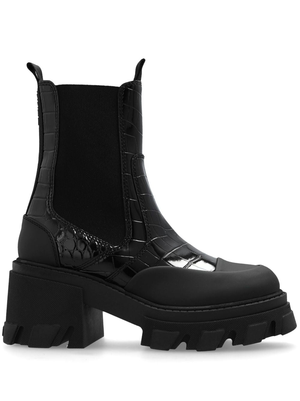 GANNI-OUTLET-SALE-Ankle Boots SCHWARZ-ARCHIVIST