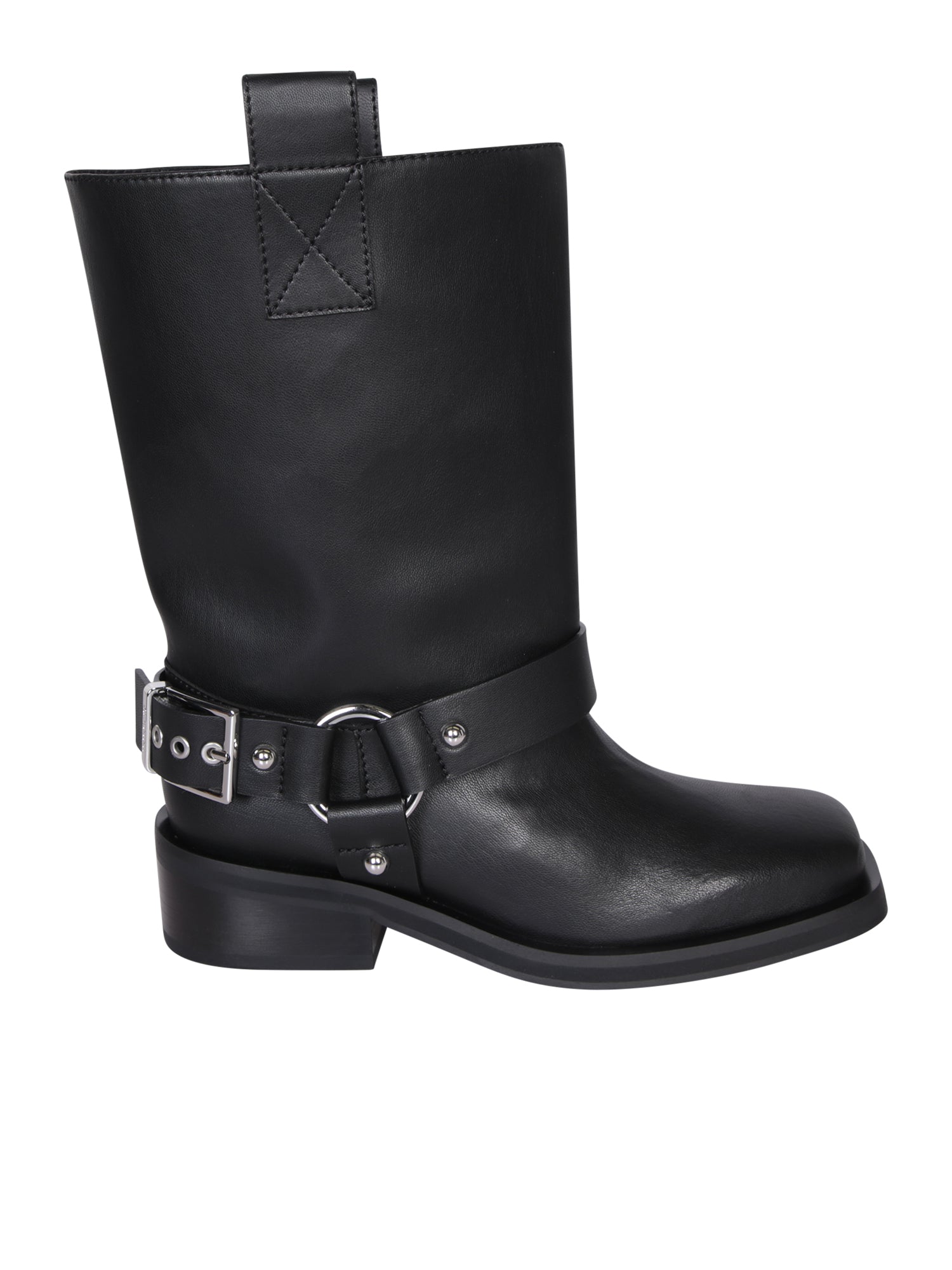 GANNI-OUTLET-SALE-Ankle Boots SCHWARZ-ARCHIVIST