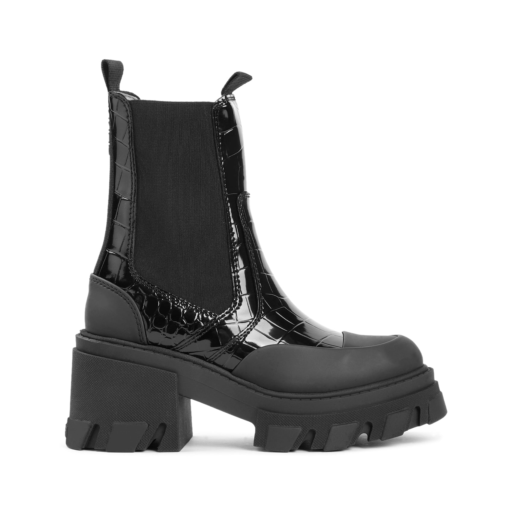 GANNI-OUTLET-SALE-Ankle Boots SCHWARZ-ARCHIVIST